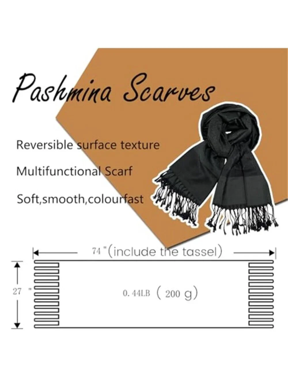 Pashmina Shawls and Waps Rave Scarf for Weddings Festival